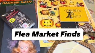 Nostalgic Halloween Finds & Gold Jewelry at the  Flea Market #Vintage #thrifthaul