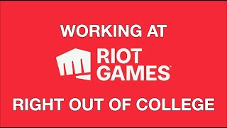 How I got my job at Riot Games screenshot 3