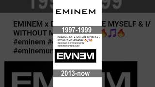 EMINEM x DE LA SOUL-ME MYSELF &amp; I/ WITHOUT ME MEGAMIX 🔥🎵🔥 #eminem #eminemremix #eminemunreleased