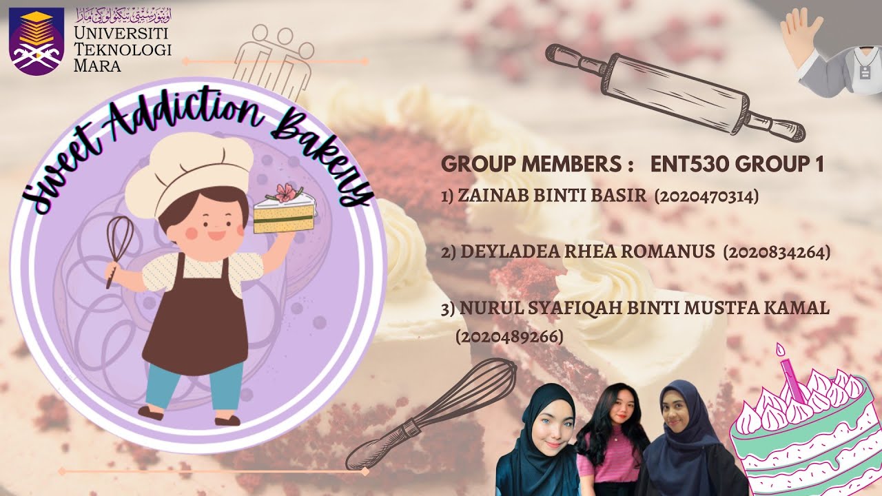 ENT530 BUSINESS PLAN (SWEET ADDICTION BAKERY ENTERPRISE) AM228 YouTube