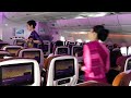 THAI Airways A350 ECONOMY Class: TG606 Bangkok to Hong Kong