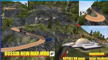 Exploring the Nepali V4 Map Mod in Bussid