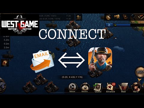 Connect Your account to an email in West Game