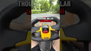 $10K Lamborghini Go Kart Downhill Brake Test #automobile #superkart #electricgokart #gokart