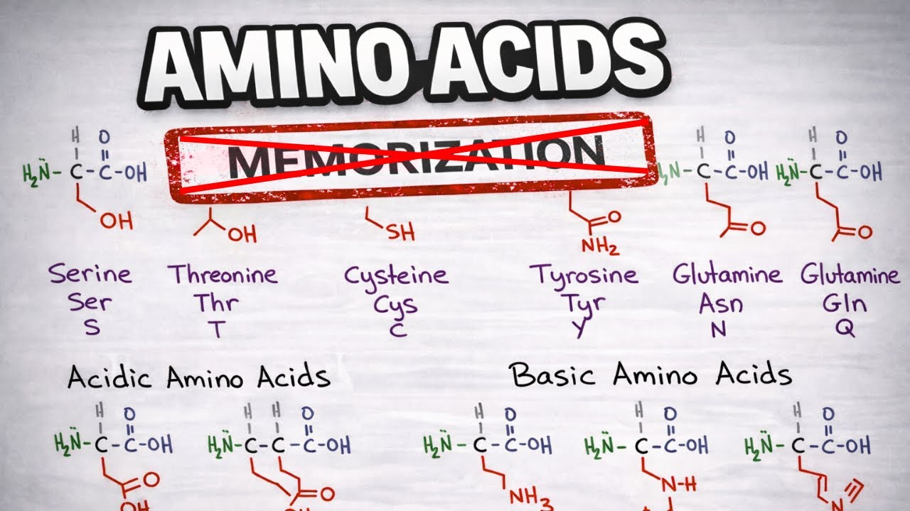 Amino Acids On The Mcat Side Chain Logic Structure And Properties 