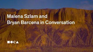 Malena Szlam and Bryan Barcena in Conversation