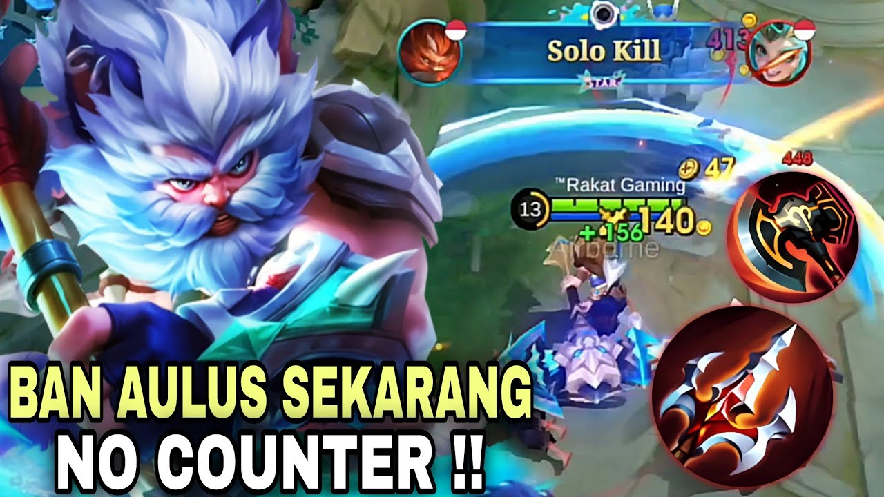 COMBO BUILD & EMBLEM TERSAKIT AULUS 2026 | DI JAMIN SEKALI TABOK LANGSUNG ILANG | MLBB
