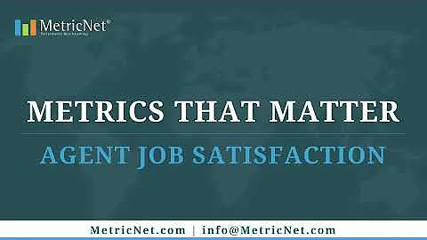 Free Call Center Training | Agent Job Satisfaction Measurement and Management
