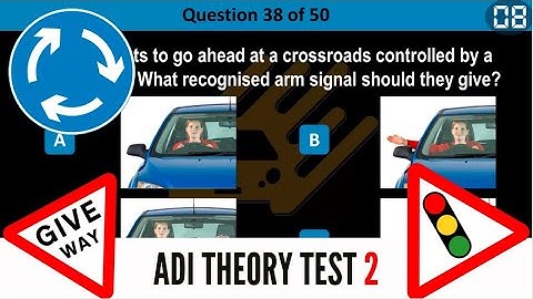 ADI theory test 2024  - Part 2 Mock theory Tests 2024