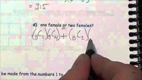 Combinations Part I - Lesson