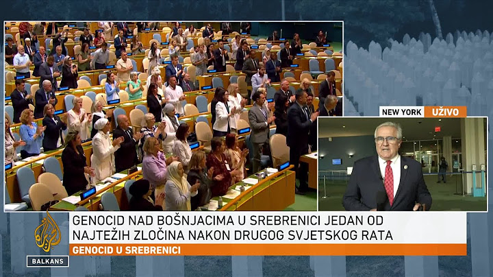 Suze diplomata na komemoraciji za žrtve srebreničkog genocida u UN-u