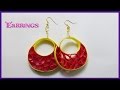 paper quilling earrings