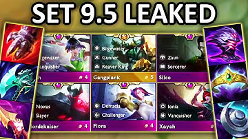 SET 9.5 LEAKED! New Items, Traits, and Units Explained