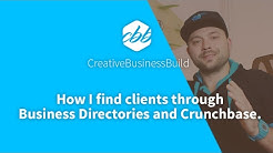 How I find clients using Business Directories and Crunchbase 