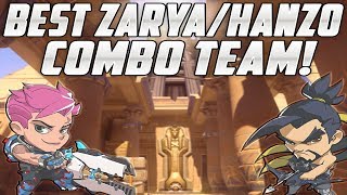 BEST ZARYA/HANZO COMBO! (CONSOLE OVERWATCH META!?)