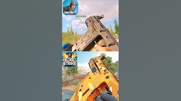 bloodstrike Vs cod mobile weapon comparison 2024 💥💥