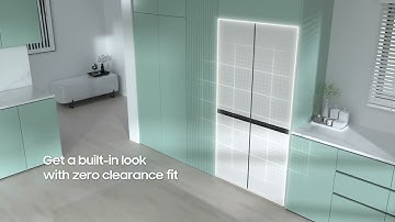 The fridge that fits | Samsung