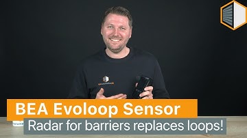 BEA Evoloop radar for barriers – induction loop replacement with easy installation!