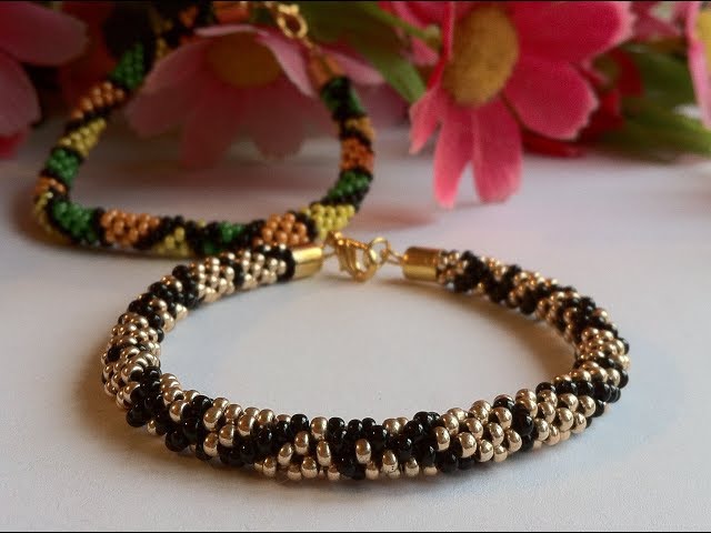 8 strands beaded kumihimo patterns / KumihimoPS - YouTube 8-strands-beaded-kumihimo-patterns-kumihimops-youtube