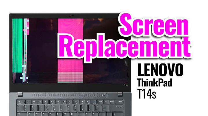 Lenovo ThinkPad T14s laptop screen replacement