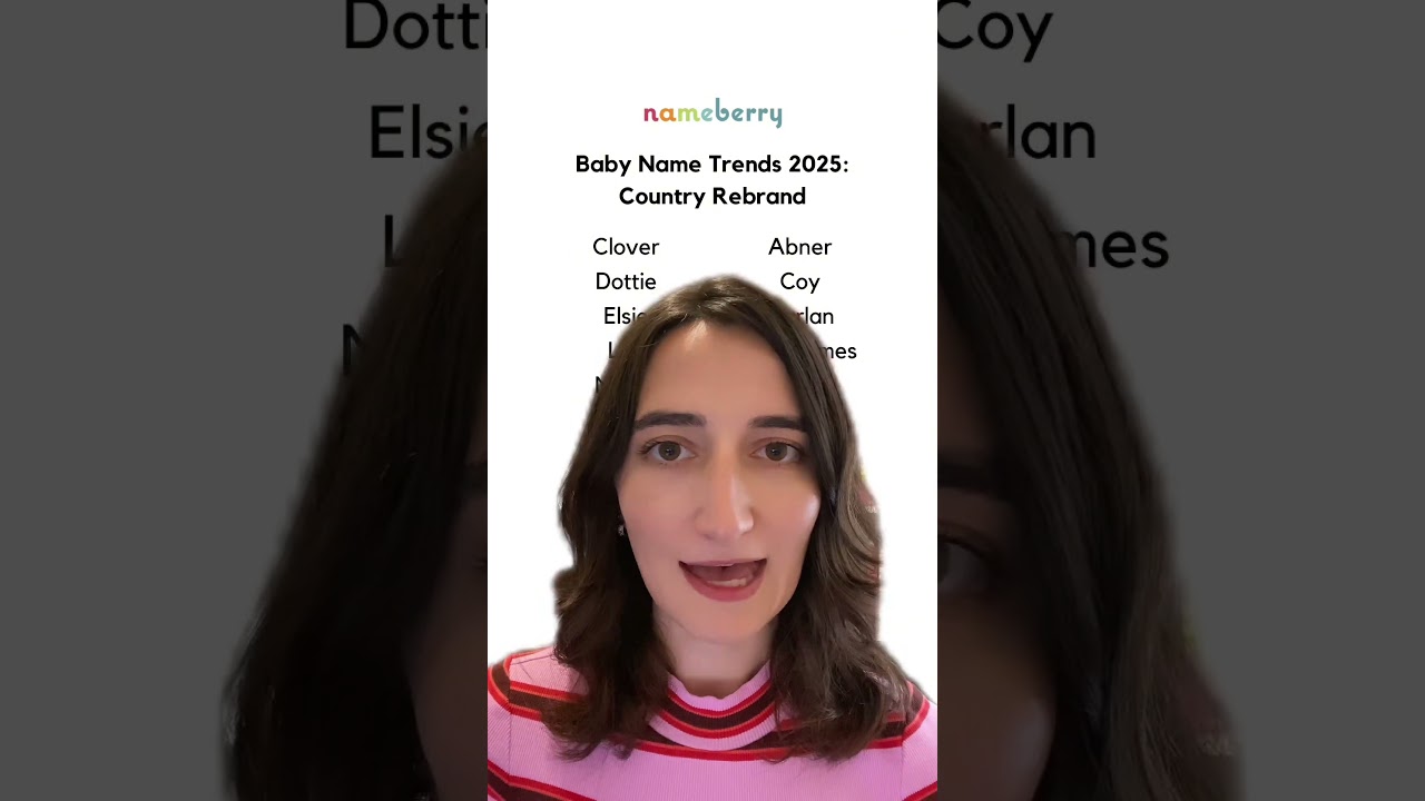 Country Rebrand Names: Baby Name Trends 2025 