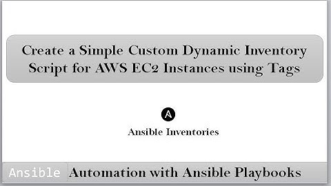 DevOps | Ansible | Create a Custom Dynamic Inventory Script for Ansible