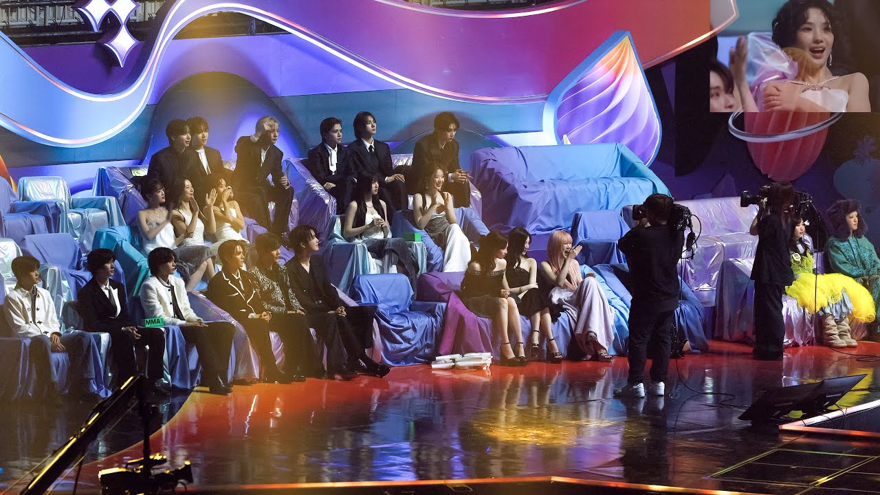 플레이브 (PLAVE) 'WAY 4 LUV + Pump Up The Volume!' 무대 Reaction (에스파, 여자아이들, 라이즈, 요아소비)