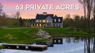 Privacy, Land & Luxury | Exceptional Essex Vermont Home