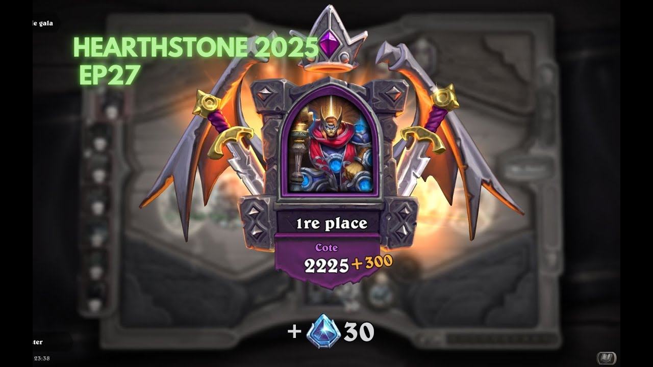 Hearthstone Champs de Batailles - EP27 1/8 - Dernière session 2025 !