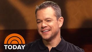 Matt Damon Talks Being Alone In The Martian TODAY