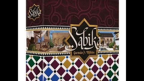 Sabika ¿Cómo se juega? - Tutorial Juego de Mesa y Opinión