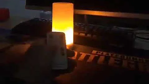 99FAB™ LED Flame Effect Flickering USB Rechargeable Bulb with Gravity Sensor & Remote