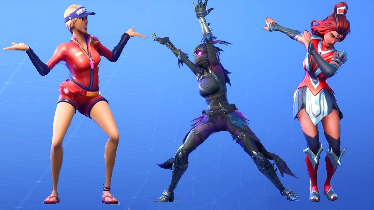 Fortnite All Dances Season 1-5 Updated to Dance Therapy ...