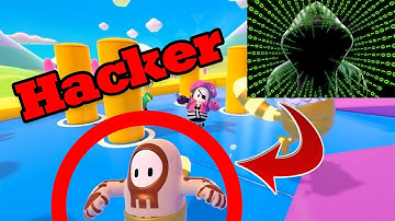 *FIRST* HACKER in FALL GUYS - Fall Guys Moments #1