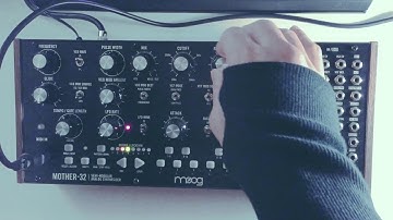 Moog Mother-32 & Ableton Push