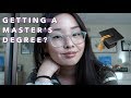 Should You Get a Master’s Degree? | Vlogmas Day 18