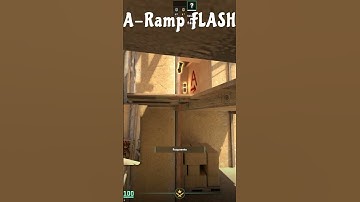 CS2 Mirage - 4 EASY Flashes EVERYONE Should Know! #shorts #cs2
