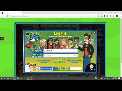 How to Log In to Quavermusic.com