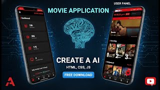 Movie App Admin Panel User Panel Movie Web App Ui Design 2025
