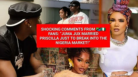 SHOCKING COMMENTS FROM 🇹🇿🇳🇬 FANS: “JUMA JUX MARRIED PRISCILLA JUST TO BREAK INTO#jumajux #priscilla