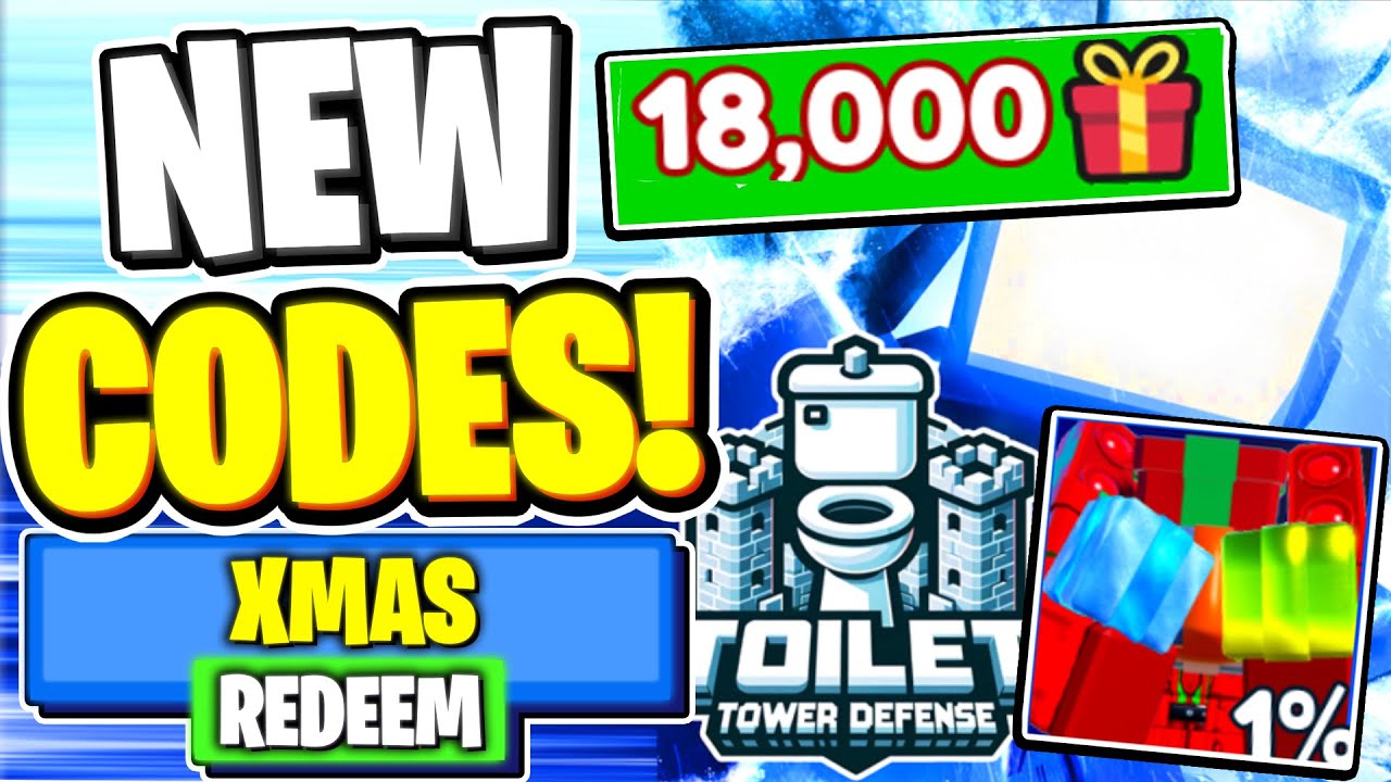 Toilet Tower Defense codes for December 2023