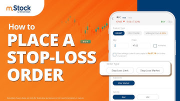 How to Place Stop Loss Orders on mStock | Easy Guide to Stop Loss Buy/Sell & Advance Orders