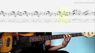 Vampire Weekend - Sunflower (Bass cover with tabs in video)