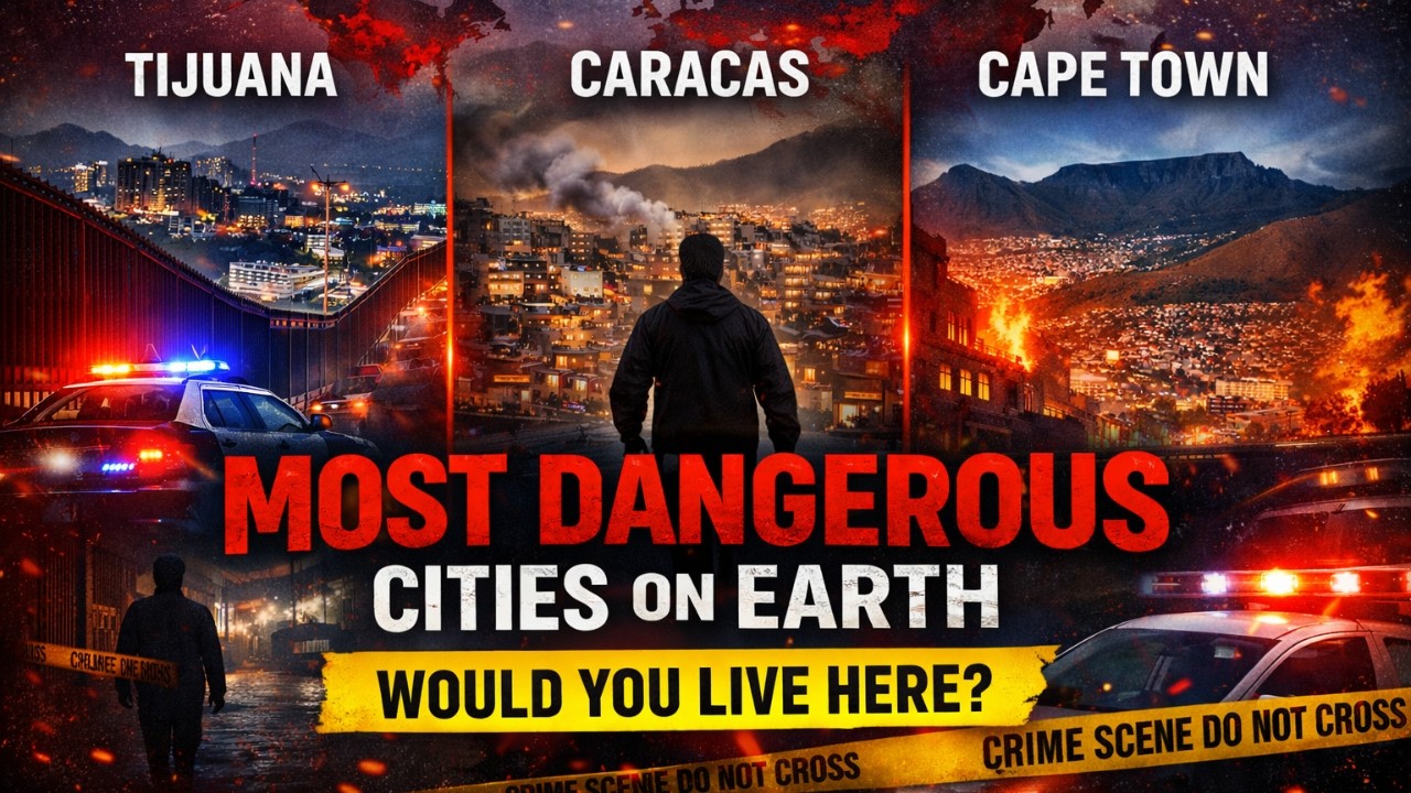 The Most Dangerous Cities in the World | Cities You Should Never Visit ...