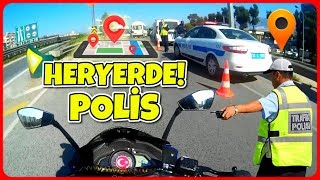 HER YERDE POLİS VAR | YOL ARKADAŞIM NAVİGASYON AYLİN | MotoVlog #62