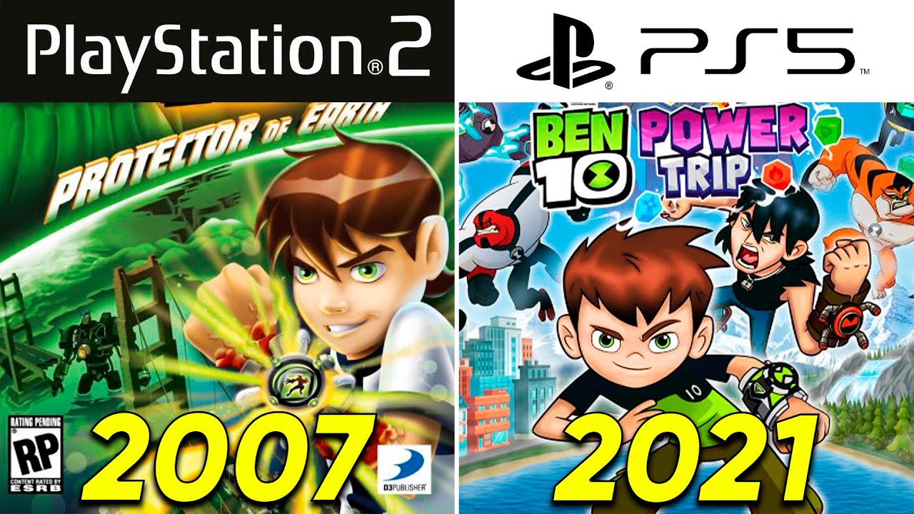 Ben 10 Game Evolution 2007 - 2022 - BiliBili