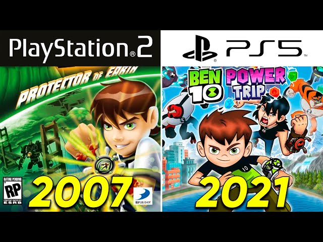 Ben 10 Game Evolution 2007 - 2022 - BiliBili