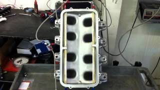 Nitrous Express Gemini Twin Spray Bars in a Holley Hi-Ram LS3 EFI Manifold