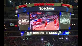 CLIPPERS WIN 1ST WCF GAME EVER! LIVE FROM STAPLES FULL VLOG