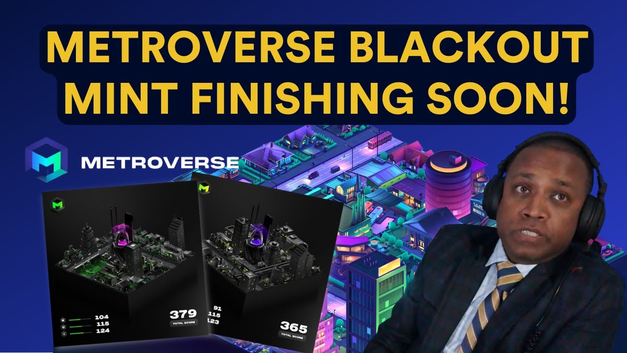 Metroverse Blackout Mint Finishing Soon!